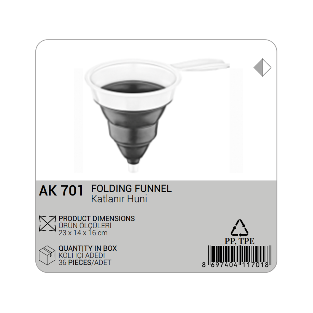 FOLDING FUNNEL