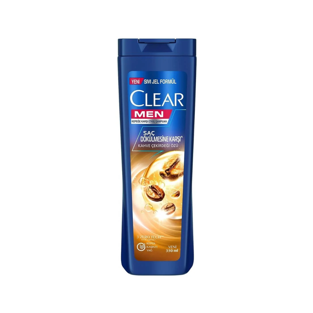 CLEAR MEN SHAMPOO 350 ML COFFEE BEAN EXTRACT AGAINST HAIR LOSS