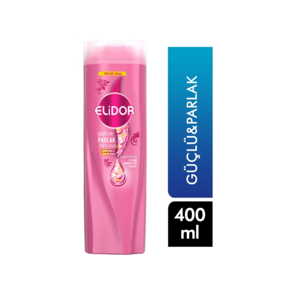 ELIDOR SHAMPOO 400 ML STRONG GLOSSY