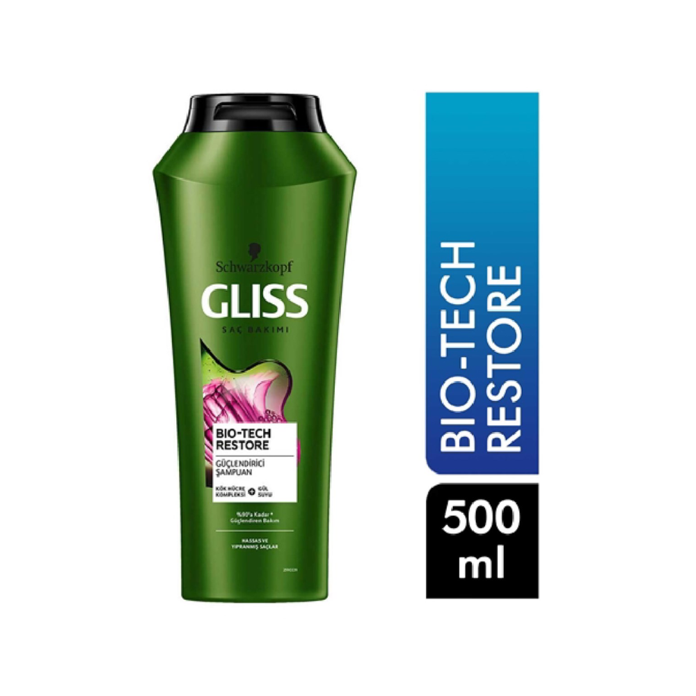 GLISS SHAMPOO 500 ML BIO-TECH RESTORE