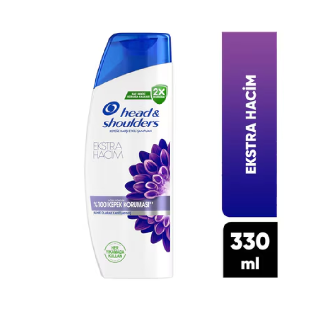 H&S SHAMPOO 330 ML EXTRA VOLUME