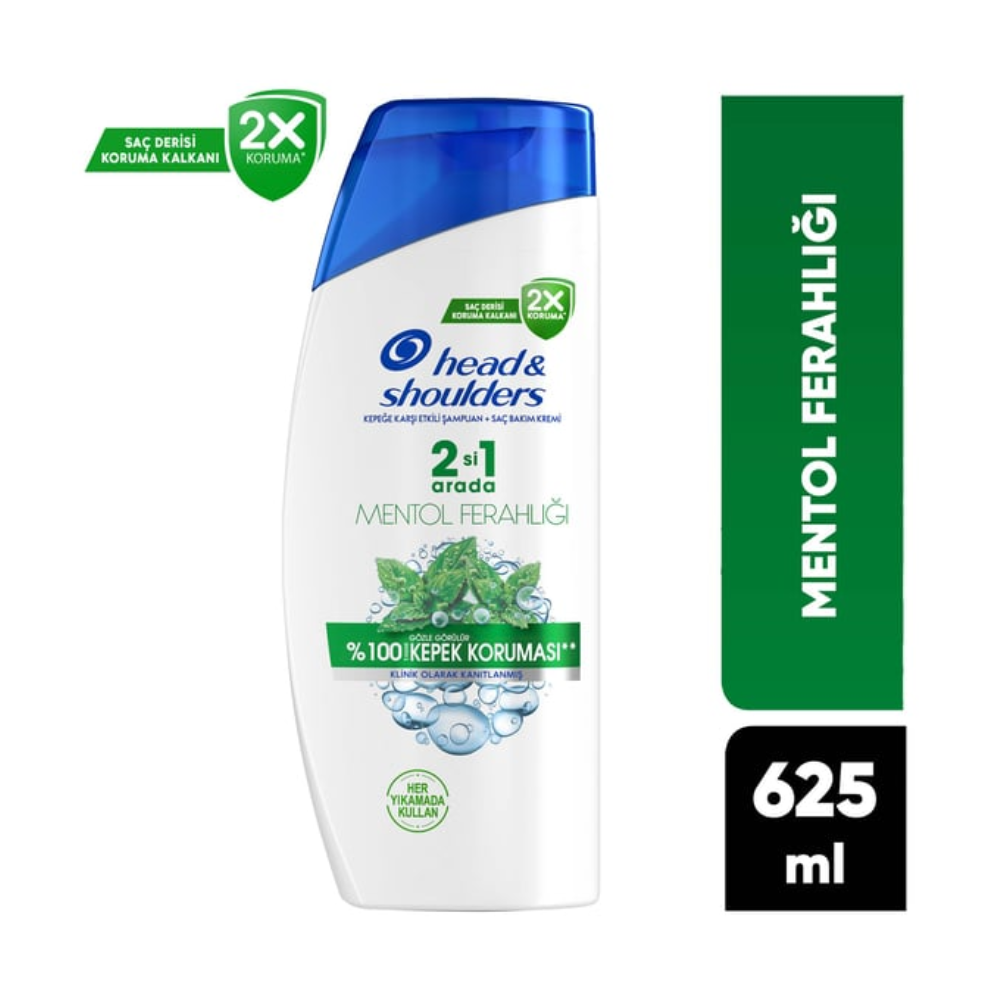 H&S SHAMPOO MENTHOL REFRESHMENT 2IN1 625 M