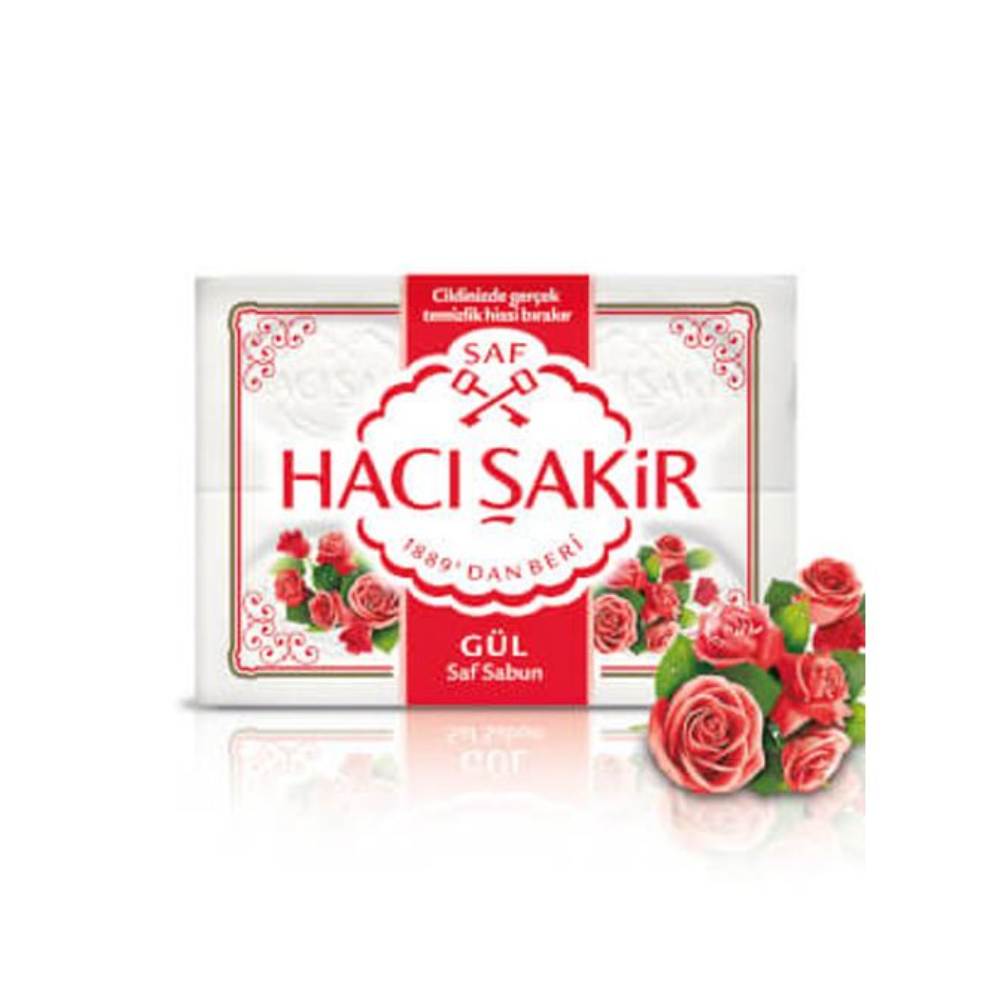 H.ŞAKIR 600 GR SOAP ROSE