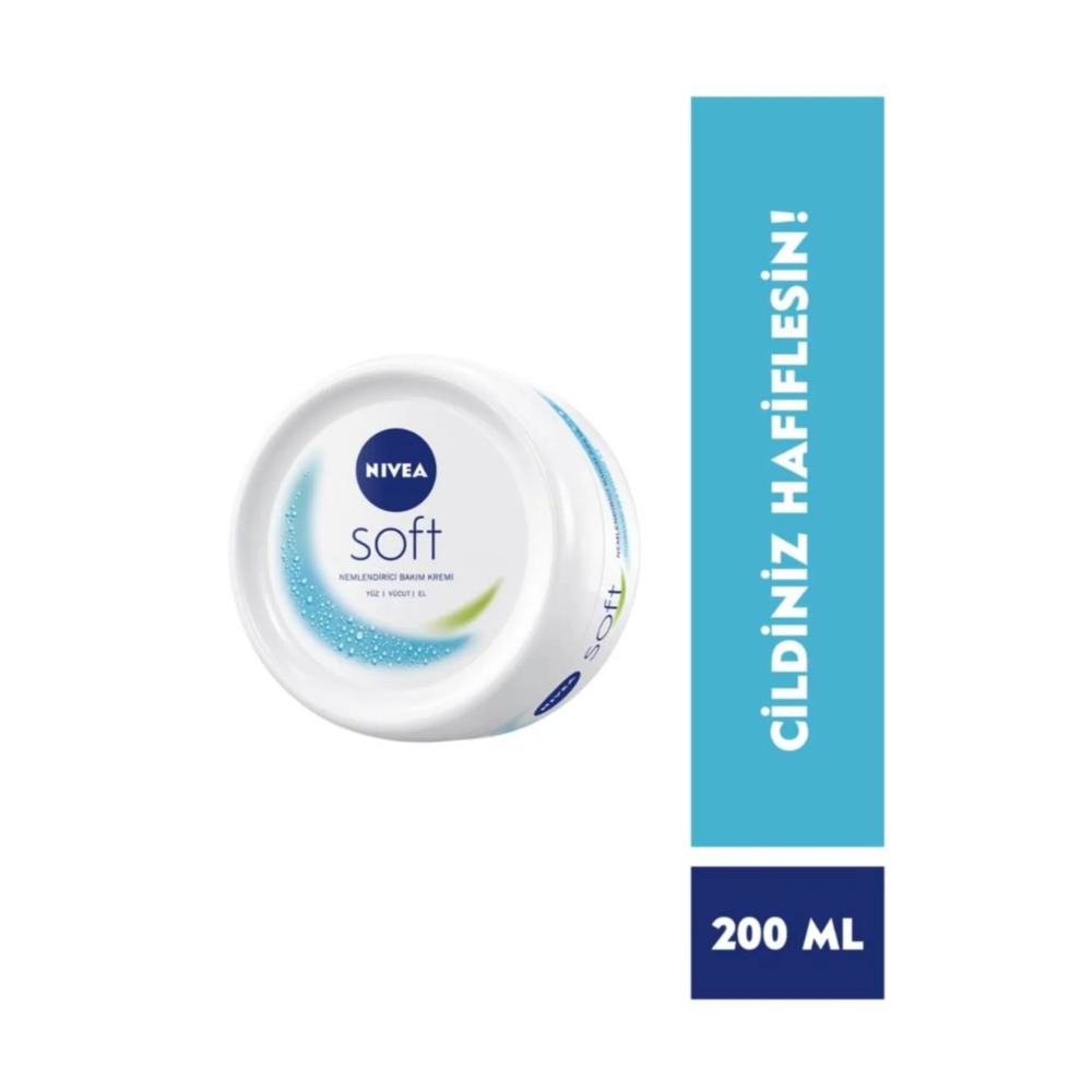 NIVEA SOFT MOISTURE CREAM 200 ML JAR