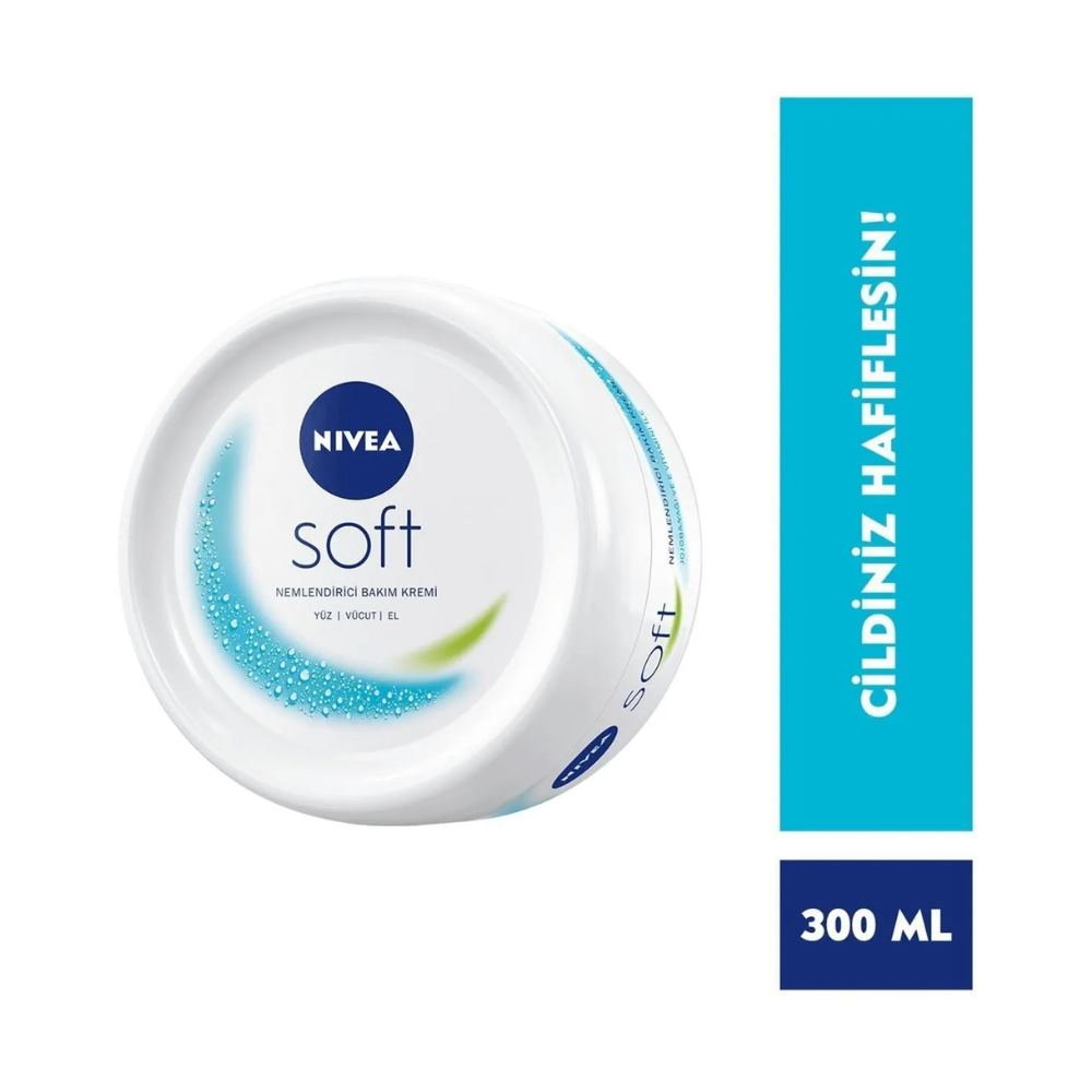 NIVEA SOFT MOISTURE CREAM 300 ML JAR