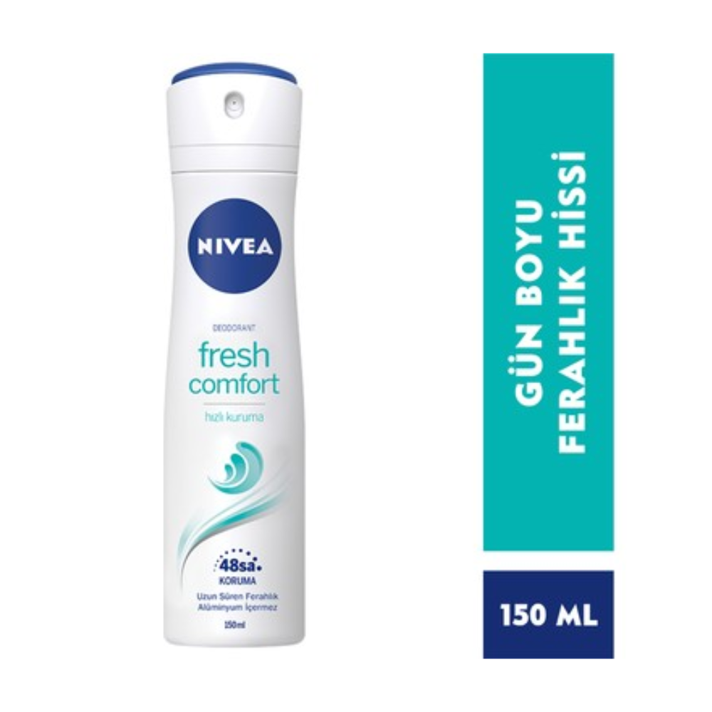 NIVEA SPRAY KDN FRESH COMFORT 150ML