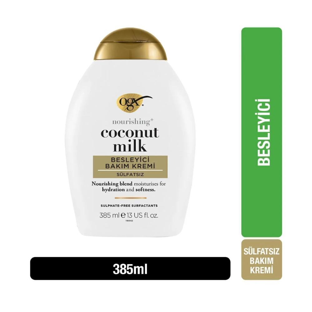 OGX NUTRITIONAL COCONUT MILK HAIR CARE CREAM 385ML