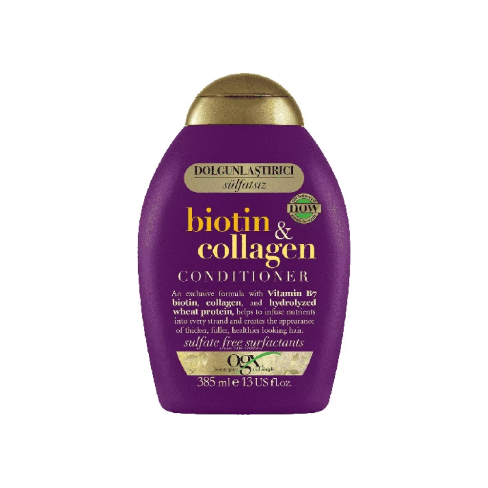 OGX PLUMPING BIOTIN & COLLAGEN HAIR CARE CREAM 385ML