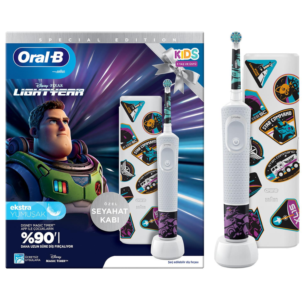 ORAL-B RECHARGEABLE D100 LIGHT YEAR