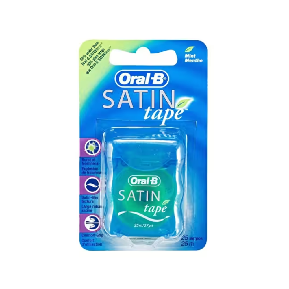 ORAL-B SATIN FLOSS MINT 25M