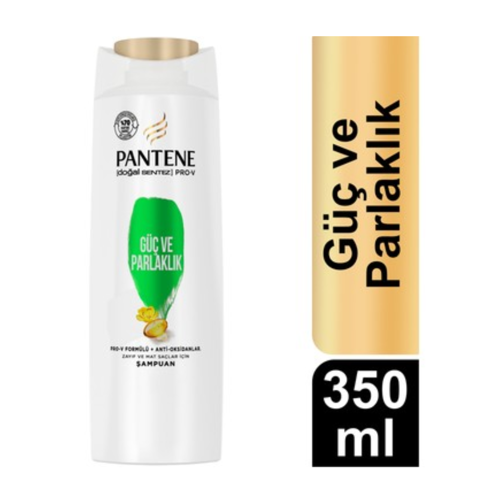 PANTENE SHAMPOO 350 ML POWER AND BRIGHT