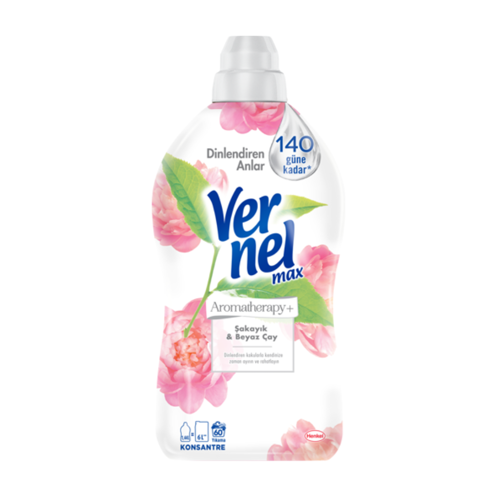 VERNEL MAX SOFTENER 1440 ML AROMATHERAPY SAKAYIK WHITE TEA