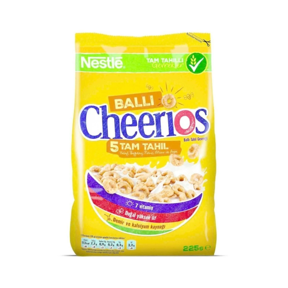 NESTLE CHEERIOS CORN FLAKES 225GR