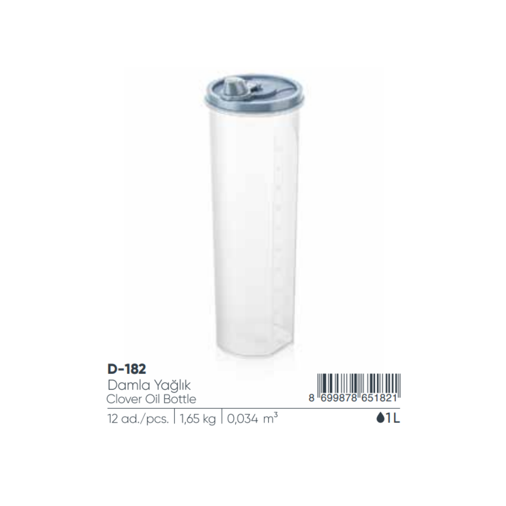 DAMLA CLOVER OIL BOTTLE 1000 ML