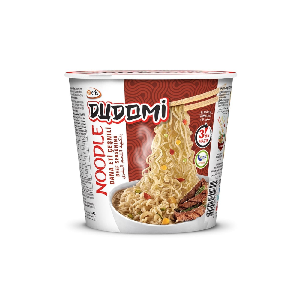 DUDOMI NOODLE CUP BEEF 60 GR