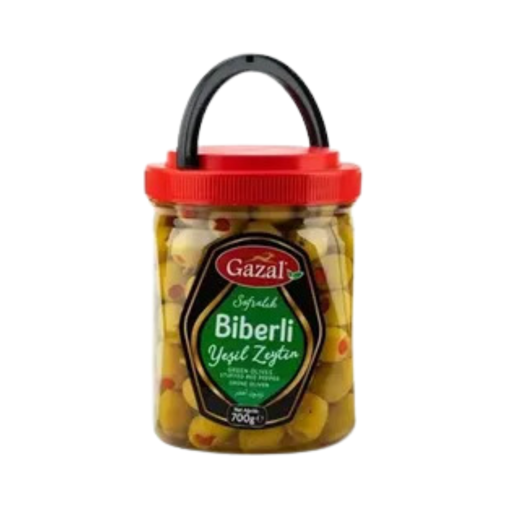 GAZAL 700 GR OLİVES WİTH GREEN PEPPER