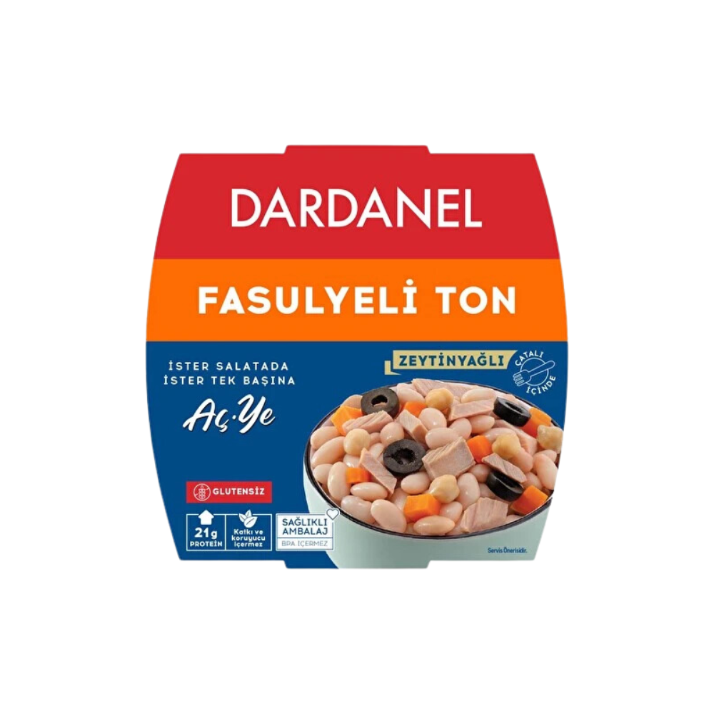 DARDANEL 160 GR TUNA WITH BEANS