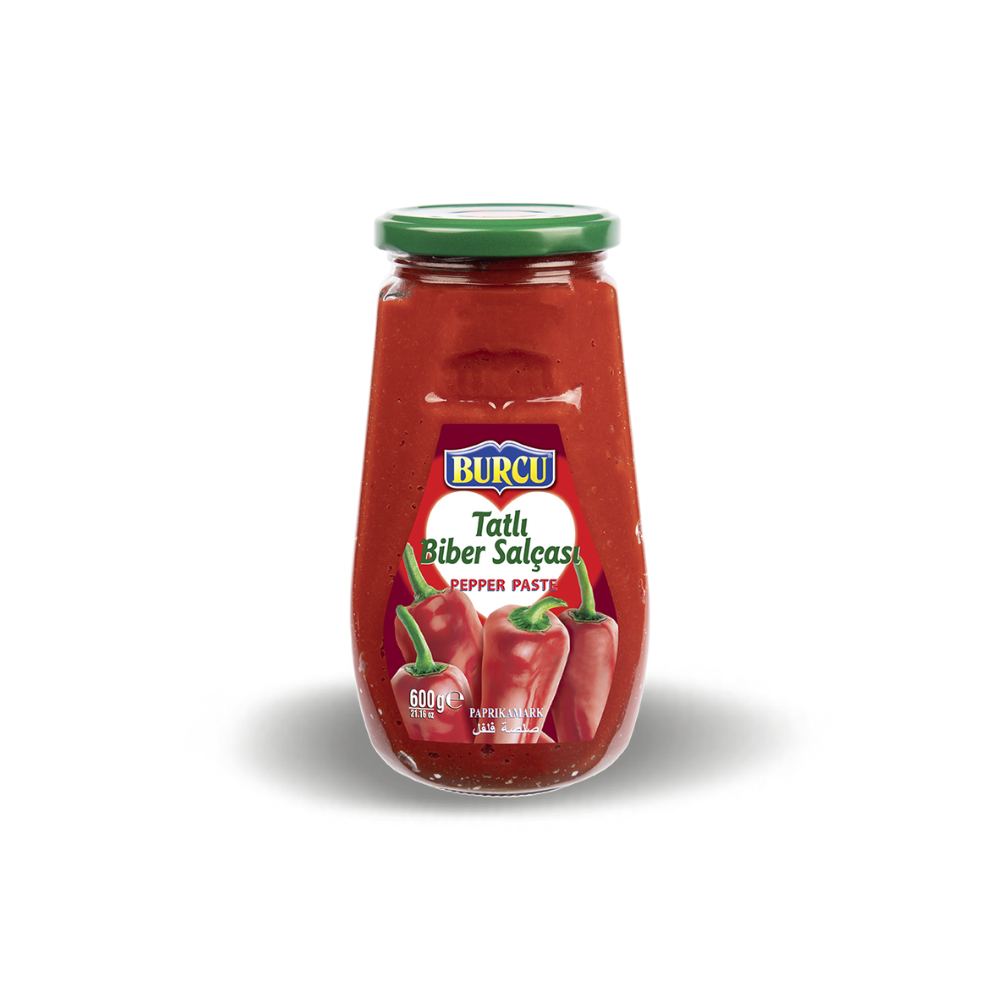 BURCU PEPPER PASTE 600 GR GLASS SWEET