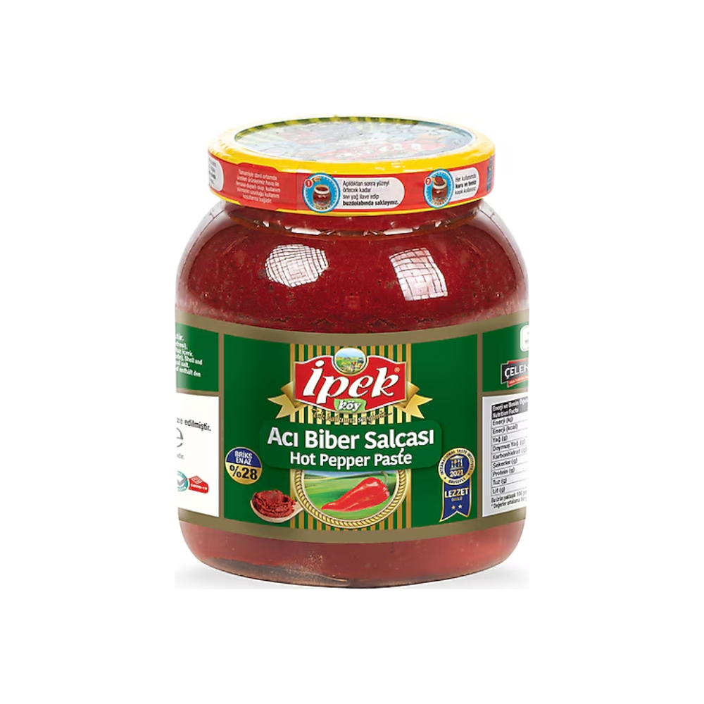 İPEK TOMATO PEPPER PASTE PET 1600 GR