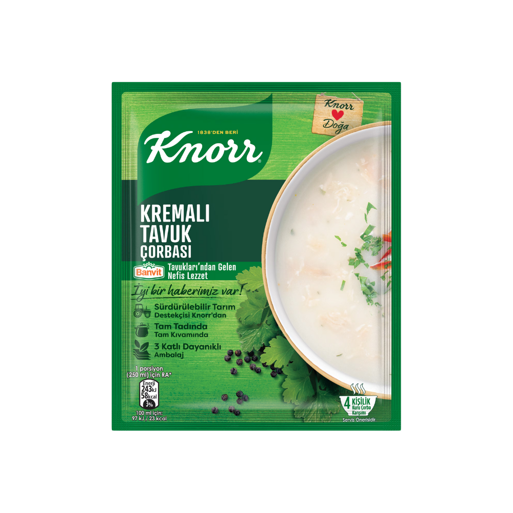 KNORR SOUP CREAM OF CHICKEN