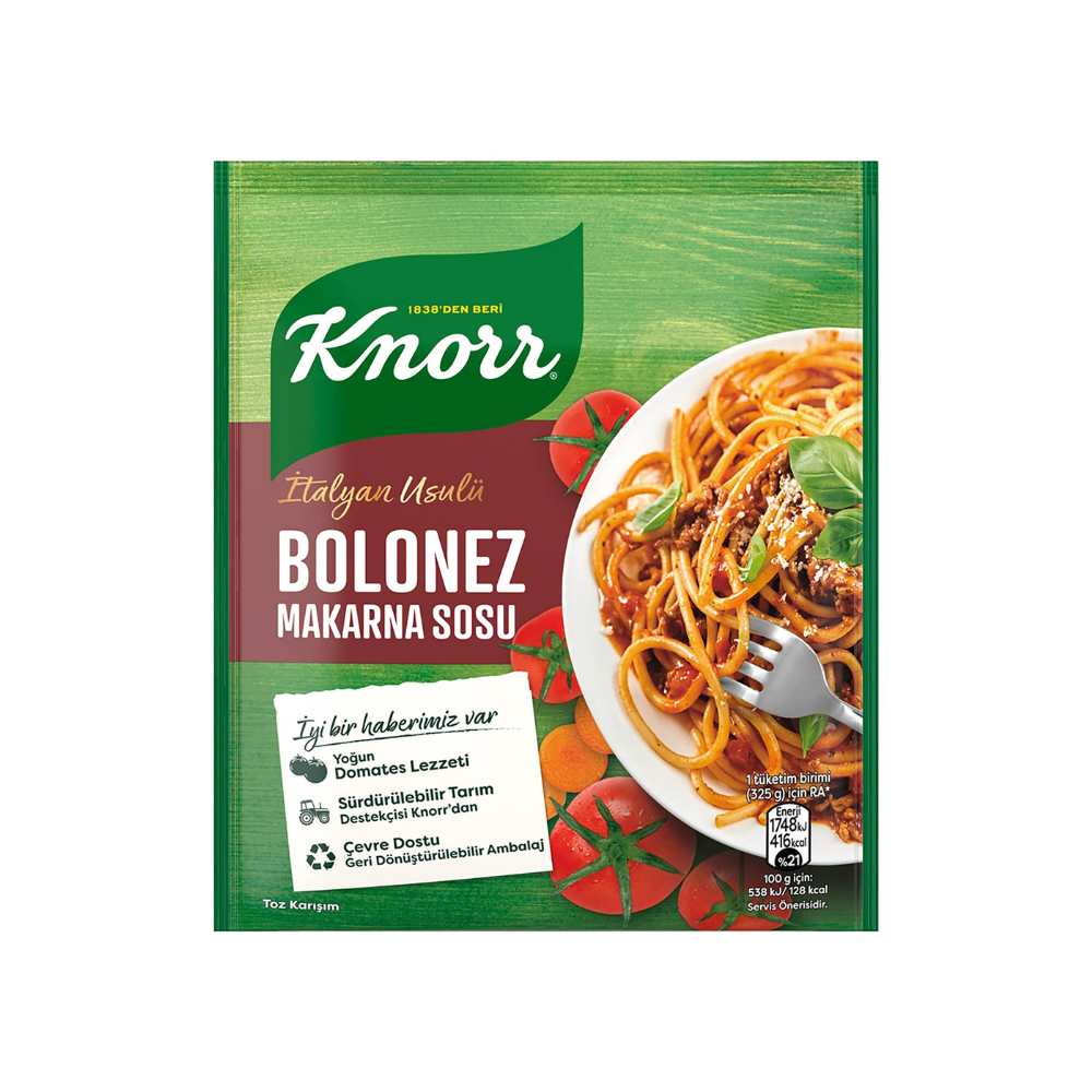 KNORR PASTA SAUCE SPAGETTI BOLONESE