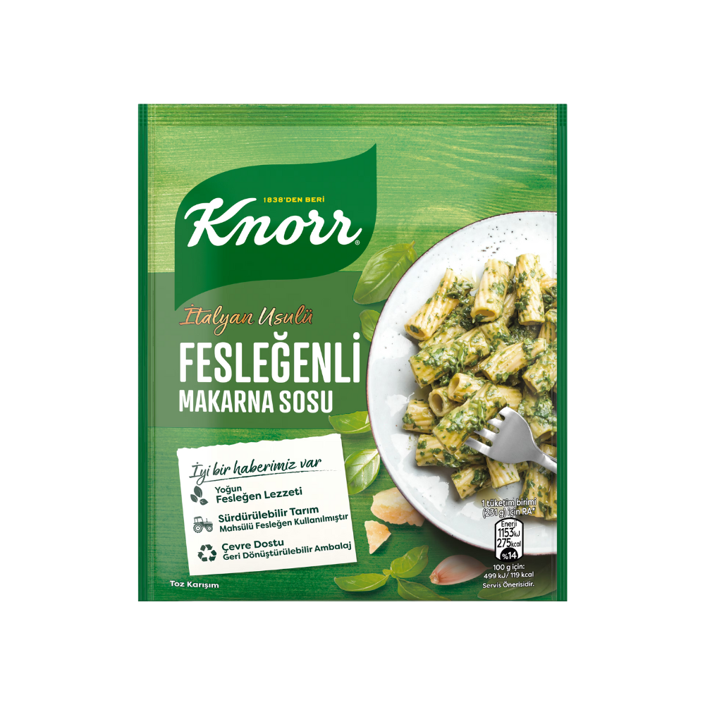 KNORR PASTA SAUCE WITH Basil