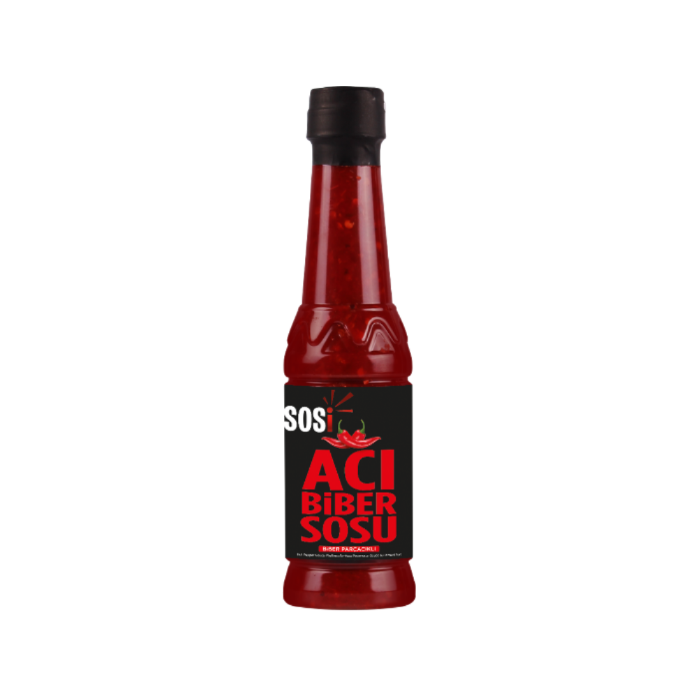 SOSİ PIECES PEPPER HOT SAUCE 350 ML