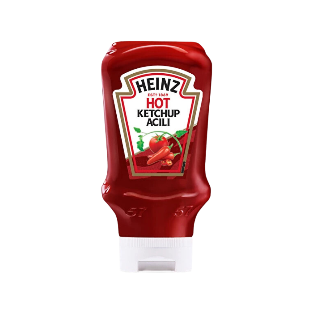 HEINZ KETCHUP 460 GR HOT