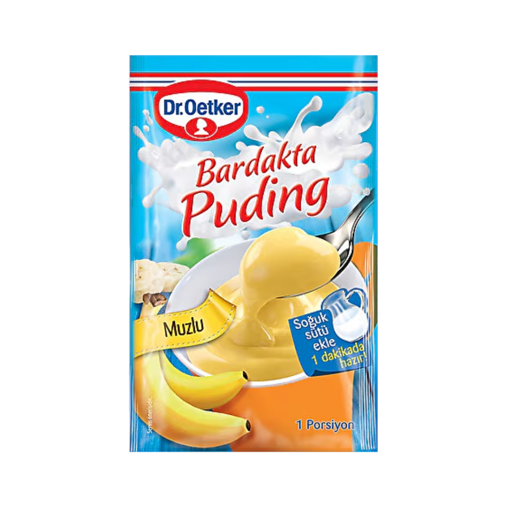 DR.OETKER PUDDING BANANAS 30 GR