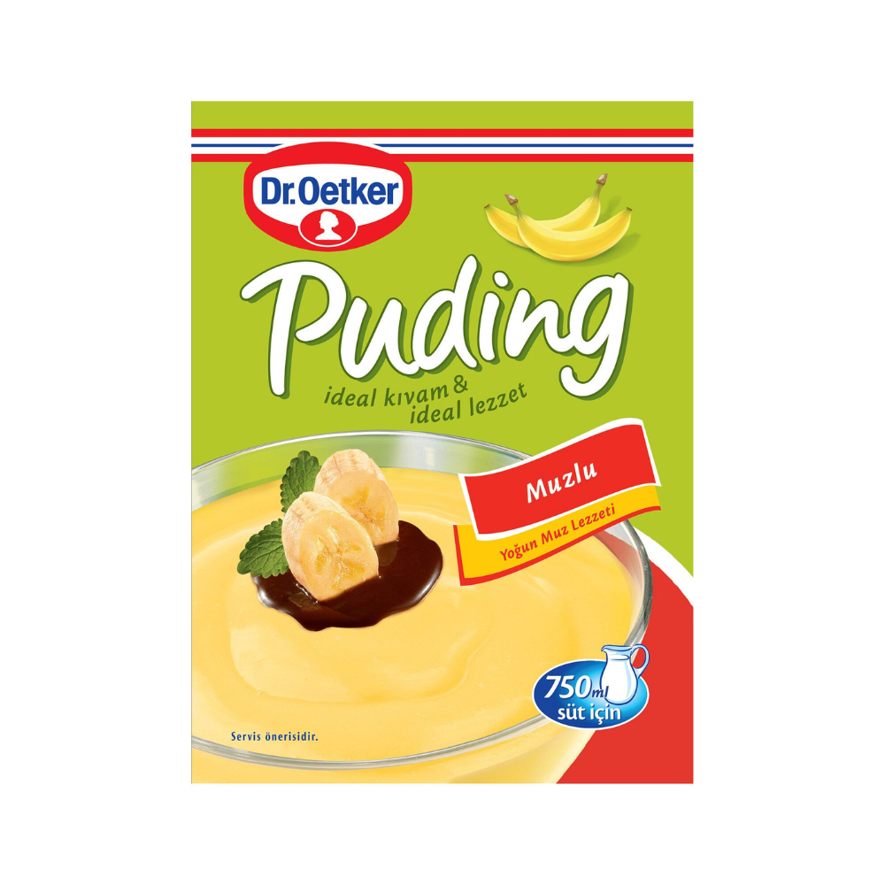 DR.OETKER PUDDING BANANA 120 GR