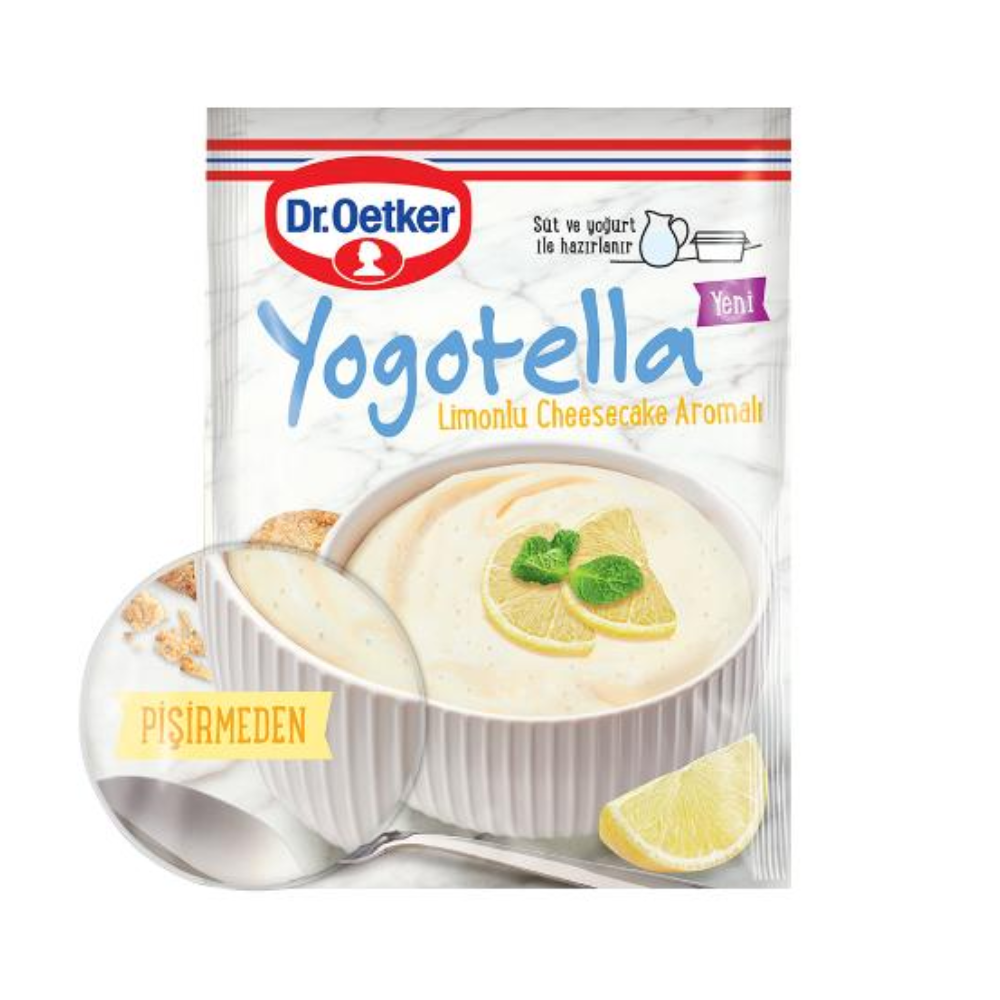 DR.OETKER YOGOTELLA LEMON CHEESECAKE 83 GR