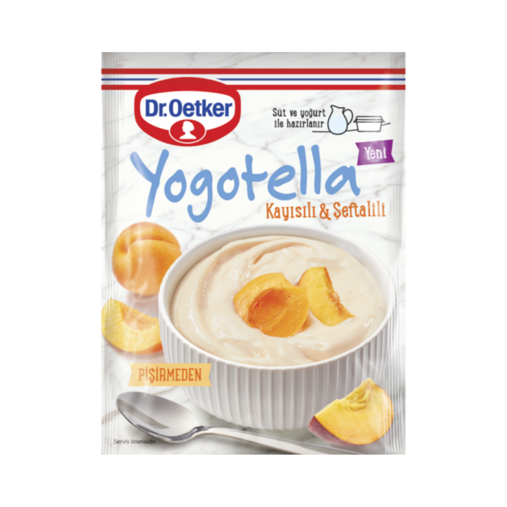 DR.OETKER YOGOTELLA WITH APRICOT-PEACH 77 GR