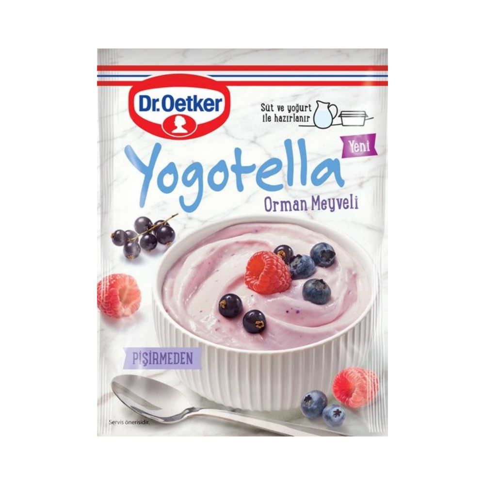 DR.OETKER YOGOTELLA WITH FOREST FRUITS 69 GR