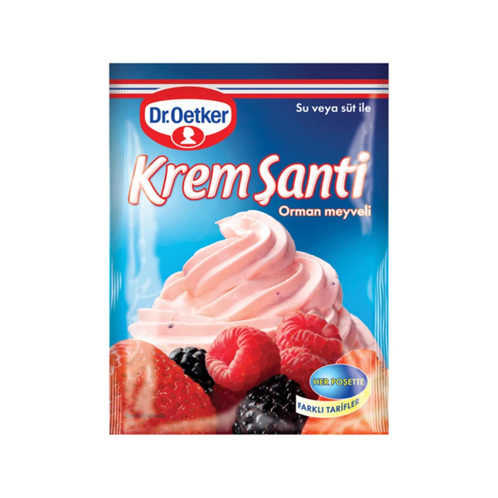 DR.OETKER WHIPPED CREAM WITH FOREST FRUITS 75GR