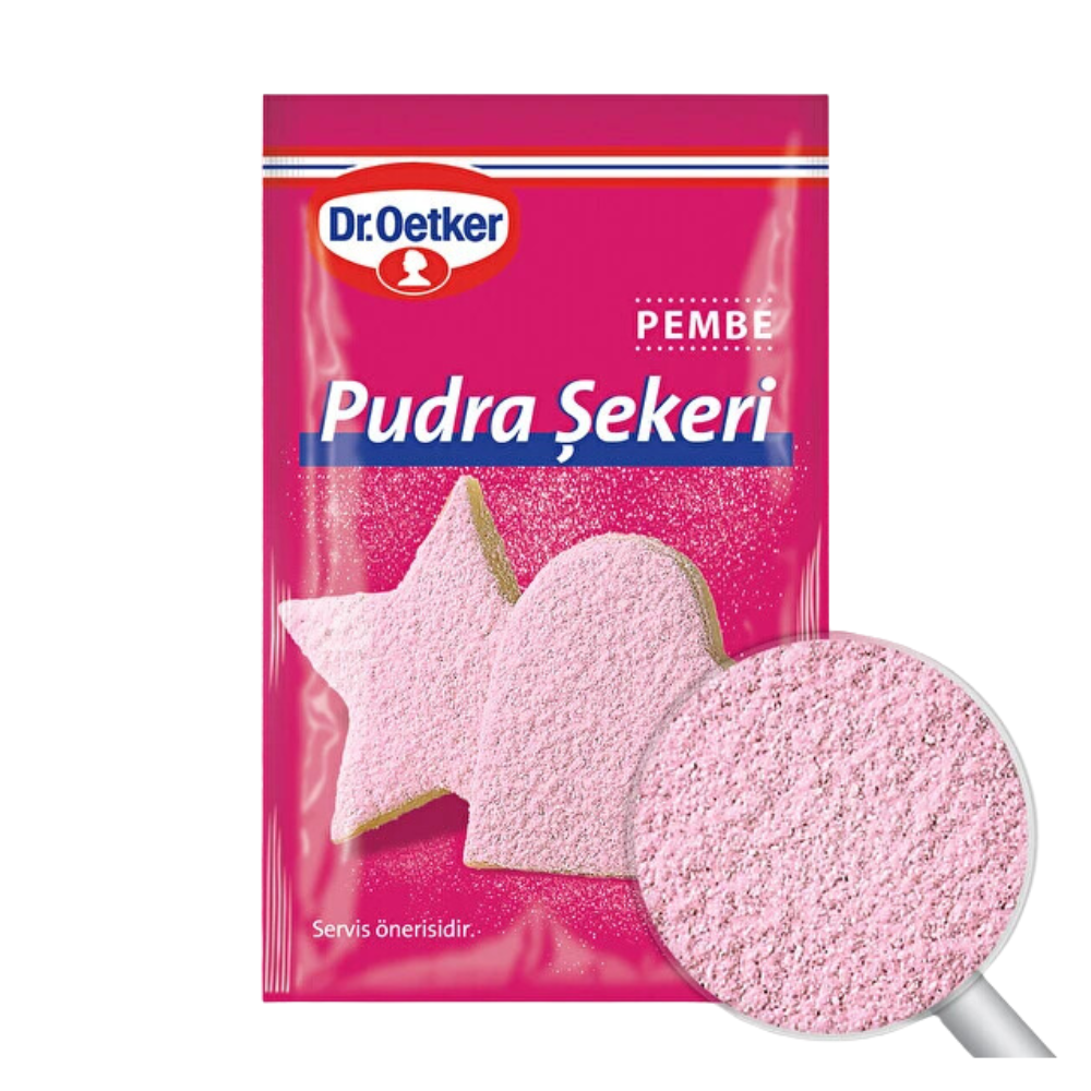 DR.OETKER POWDER SUGAR PINK 15 GR