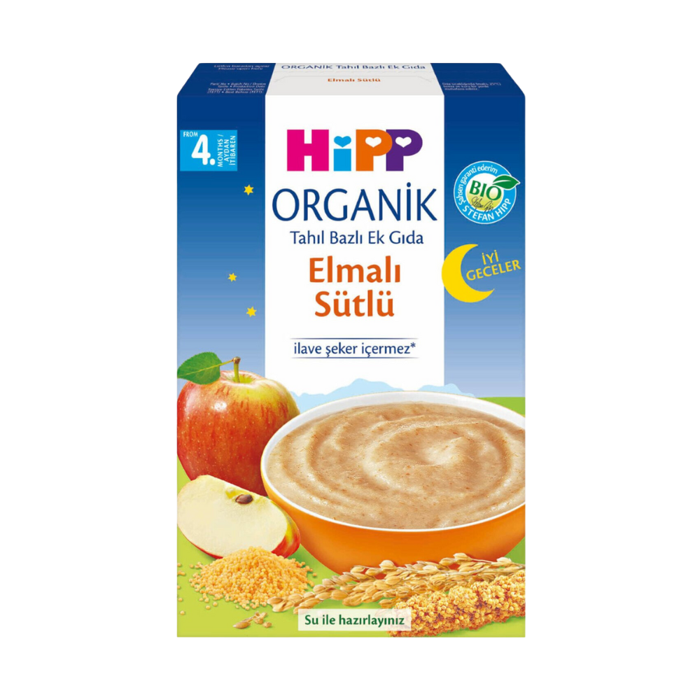 HİPP GOOD NIGHT ORGANIC MILK AND APPLE 250 GR