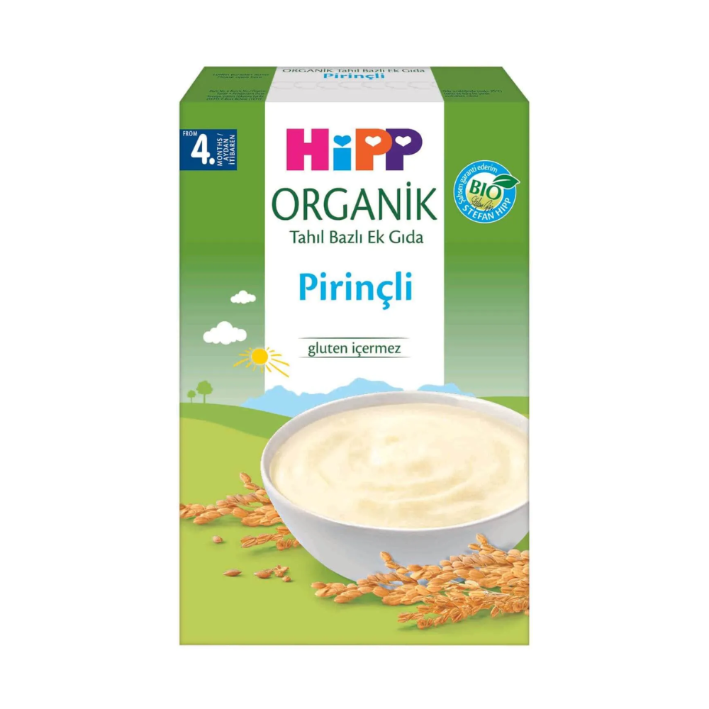 HIPP ORGANIC RICE GRAIN-BASED FOOD 200 GR