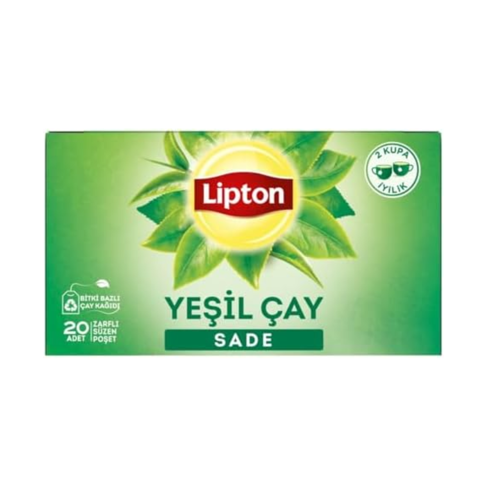 LIPTON CLEAR GREEN TEA PLAIN 20 PCS