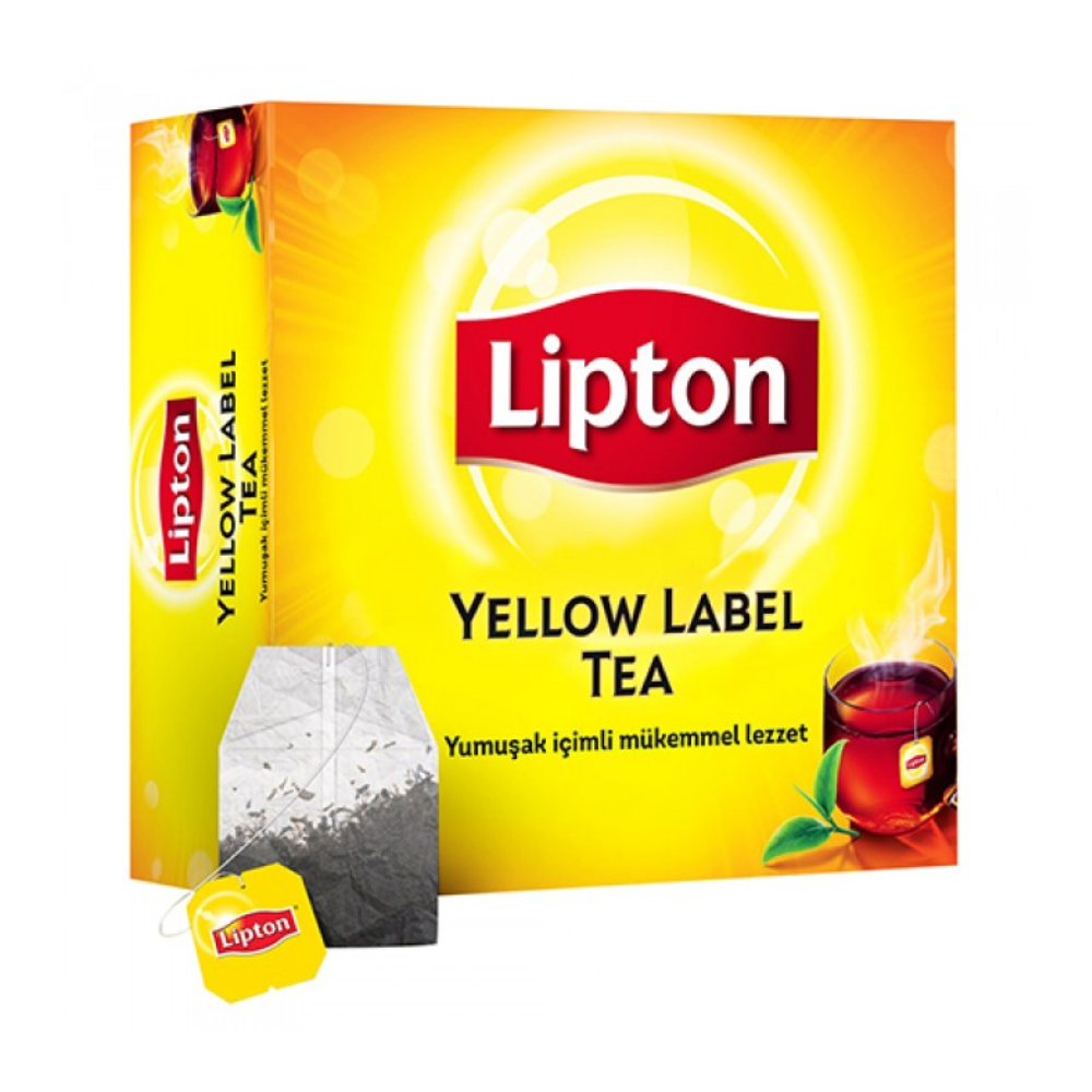 LIPTON YELLOW LABEL 100 PCS