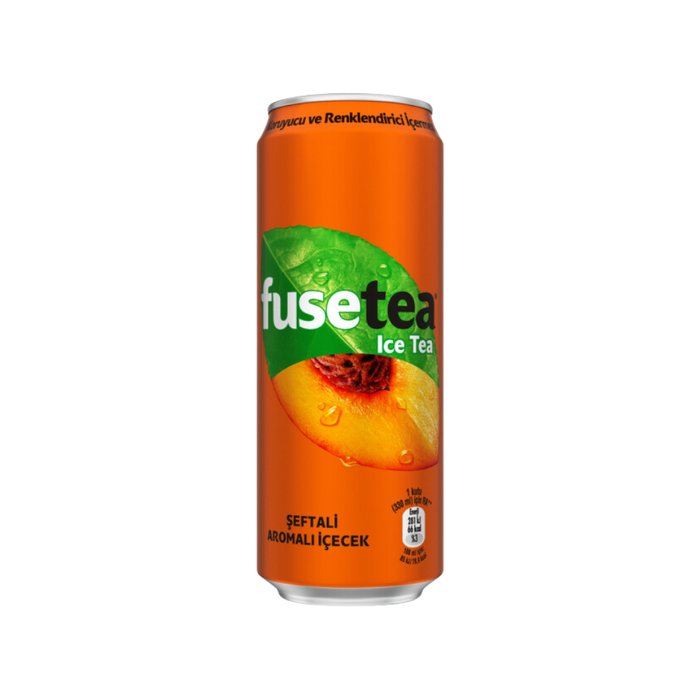 FUSE TEA 330 ML CAN PEACH