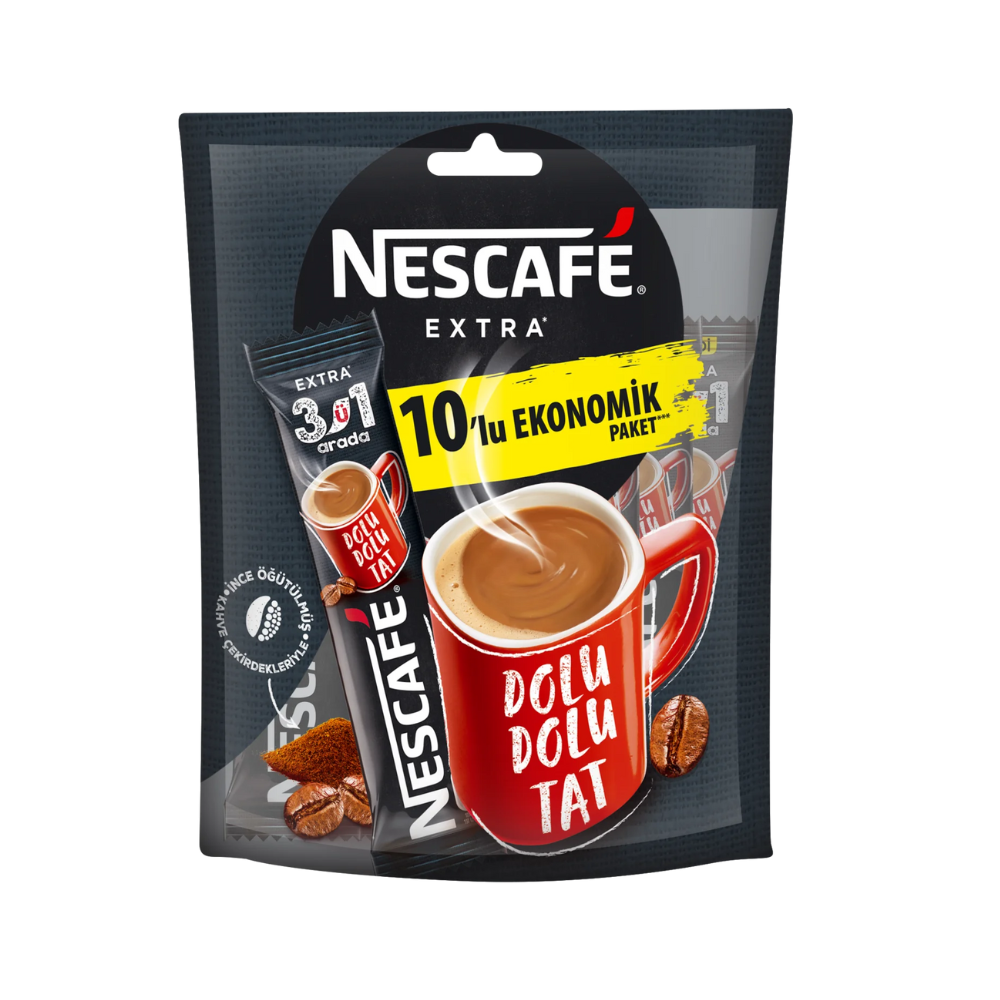 NESCAFE 3+1 EXTRA - 10 PCS