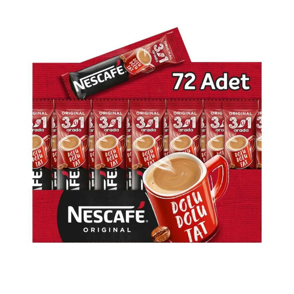 NESCAFE 3+1 - 72 PCS