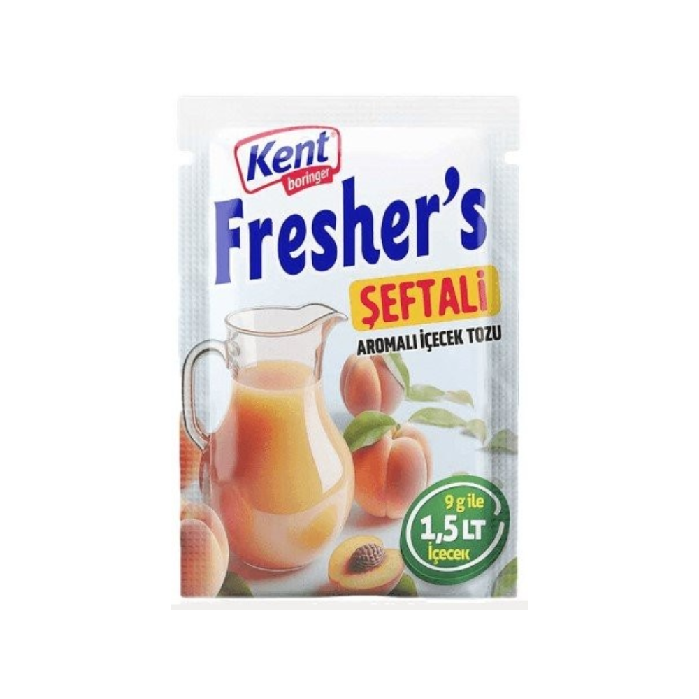 FRESHER'S POWDERED DRINK 9 GR PEACH