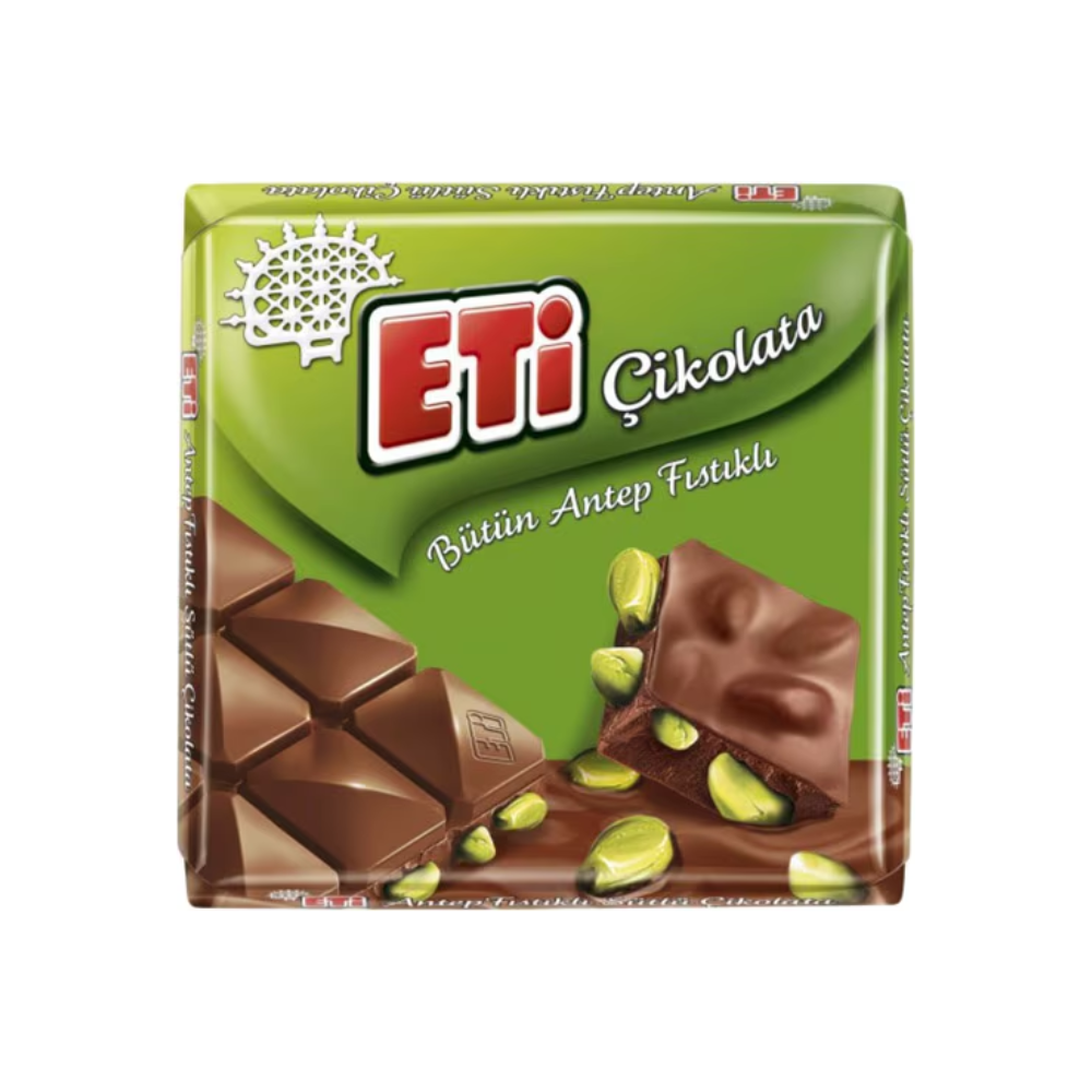 ETI PISTACHIO SQUARE CHOCOLATE 60GR