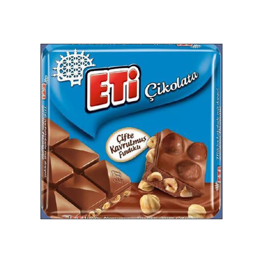 ETI CHOCOLATE HAZELNUT SQUARE 60GR