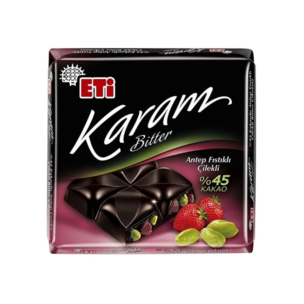 ETI KARAM %45 COCOA PISTACHIO STRAWBERRY 60 GR