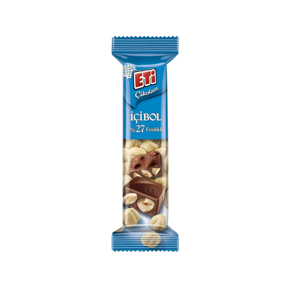 ETI CHOCOLATE WITH HAZELNUT 30 GR