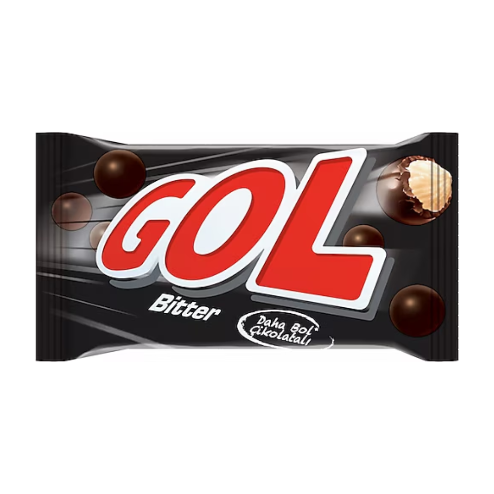 TADELLE GOL MILK CHOCOLATE COATED BITTER 33 GR