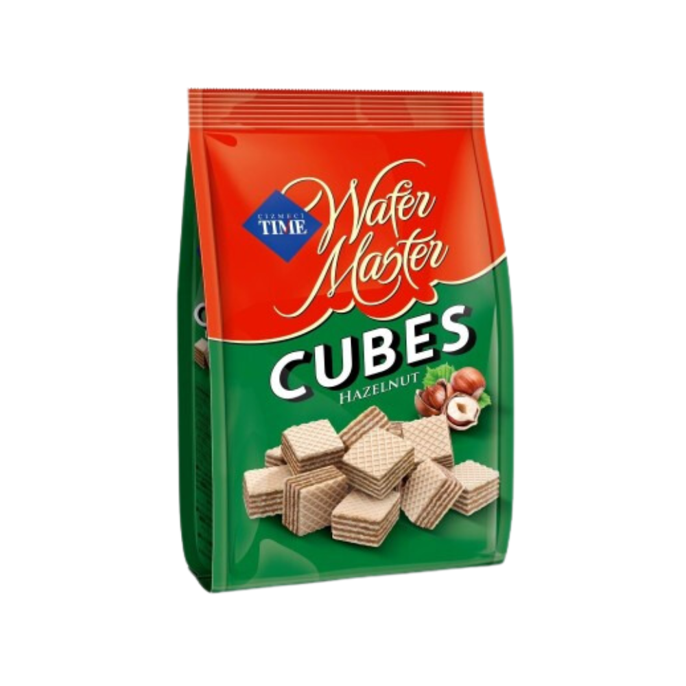 ÇİZMECİ TIME 200 GR WAFER CUBES HAZELNUT WAFER BAG