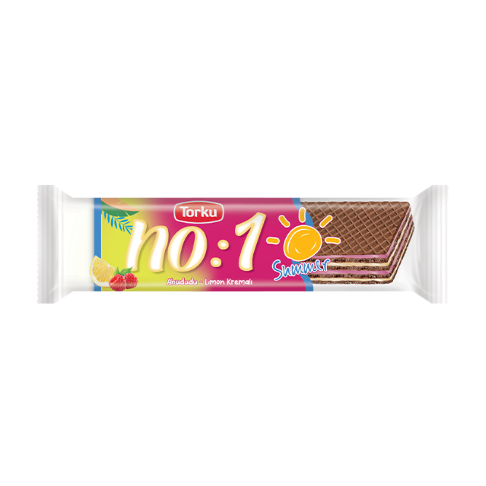 TORKU NO:1 SUMMER LEMON RASPBERRY WAFER 32 GR